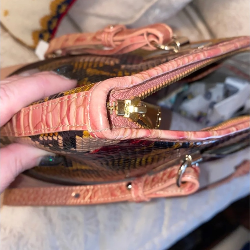 Brahmin Multicolored Tri-Textured Medium Asher - image 5